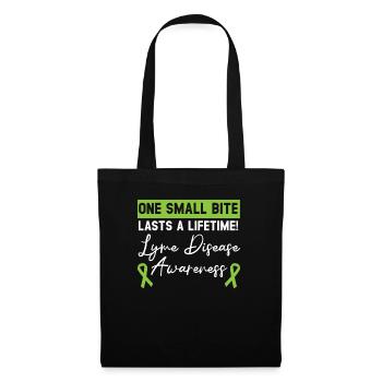 One Small Bite Lasts A Lifetime Lyme Disease - Tote Bag - black - Front