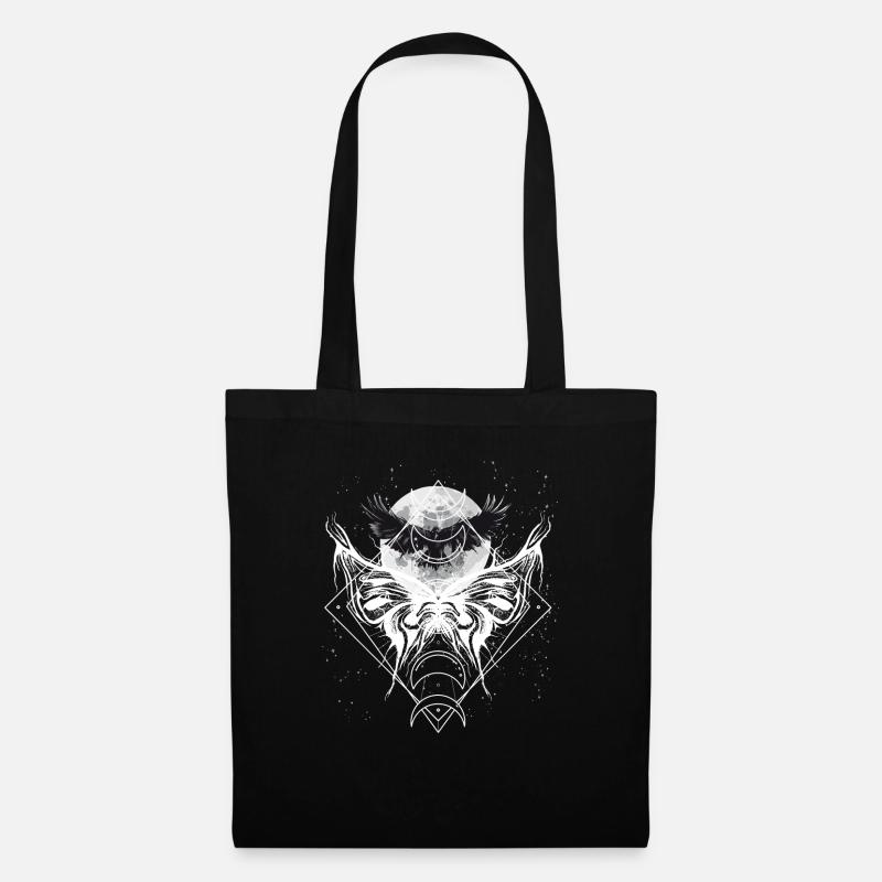 Okkult Goth Gothic Punk Grunge - Stoffbeutel - Schwarz