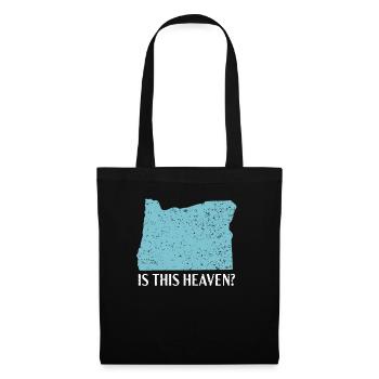 Is This Heaven Oregon USA America Oregonians - Tote Bag - black - Front