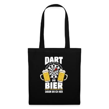 Darts And Beer Why I Am Here - Tote Bag - black - Front