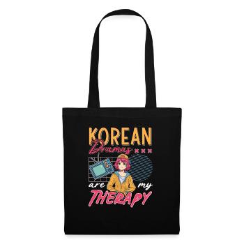 Korean Pop Design for a K-Pop Fashion Fan - Tote Bag - black - Front