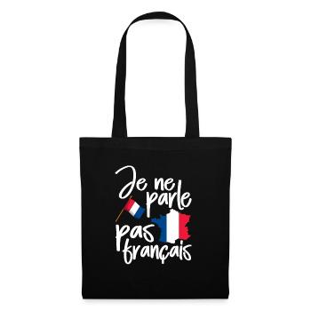 France - Sac en tissu - noir - Devant