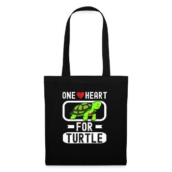 Turtle Relaxed Chill Sea Ocean Beach - Tote Bag - black - Front
