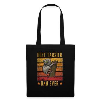 Meilleur Tarsier Papa Jamais Grands Yeux Arbres Amoureux des Animaux - Sac en tissu - noir - Devant