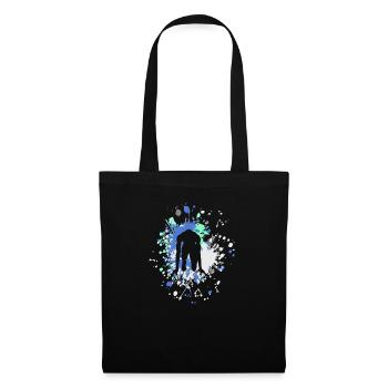 Athletic Track And Field Ready To Run Color Splash - Tote Bag - black - Front