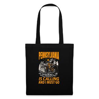 Pennsylvania adventurous gift - Tote Bag - black - Front