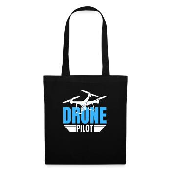 Drone Drone Pilot Drone Operator Quadcopter - Tote Bag - black - Front