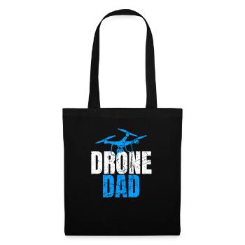 Drone Dad Drone Pilot Drone Operator - Tote Bag - black - Front