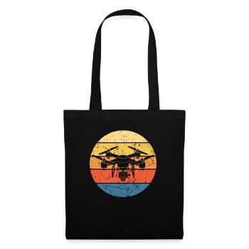 Drone Drone Pilot Drone Operator Quadcopter - Tote Bag - black - Front
