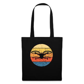 Drone Drone Pilot Drone Operator Quadcopter - Tote Bag - black - Front