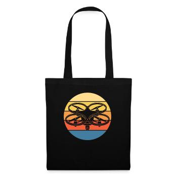 Drone Drone Pilot Drone Operator Quadcopter - Tote Bag - black - Front