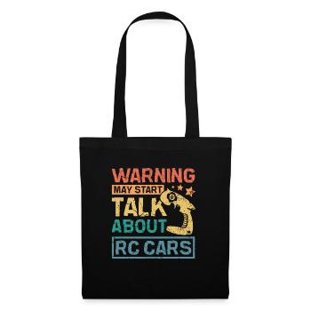 May start talk bout rc cars - Stoffbeutel - Schwarz - Vorne