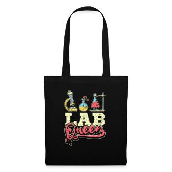 Lab queen - Tote Bag - black - Front