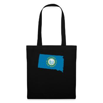 South Dakota Travel Gift - Tote Bag - black - Front