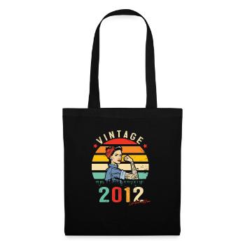 2012 Vintage Édition limitée Cadeau Femmes - Sac en tissu - noir - Devant