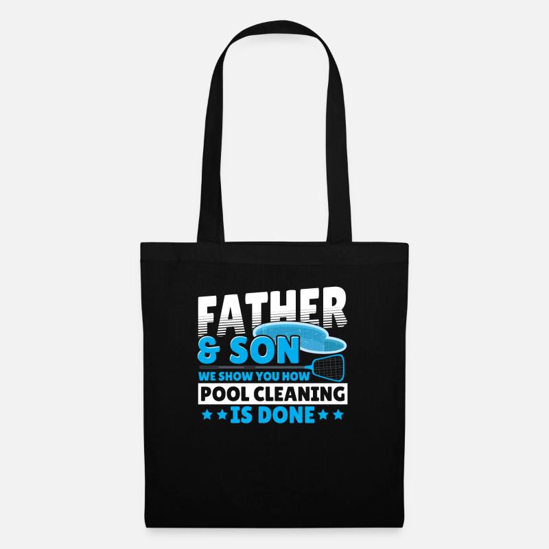 Pool Guy Design for a Pool Boy - Tote Bag - black