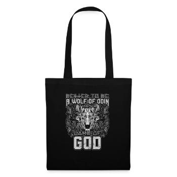 Norse Viking Mythology Design for Viking Warriors - Stoffbeutel - Schwarz - Vorne