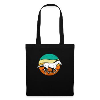 Horse lovers Riding Riding Animal lovers Horses - Tote Bag - black - Front