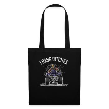 I Bang Ditches Quad Bike ATV Offroading Offroad - Tote Bag - black - Front