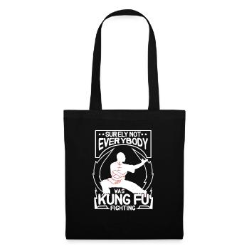 Not Everybody Was Doing Kung Fu - Tote Bag - black - Front