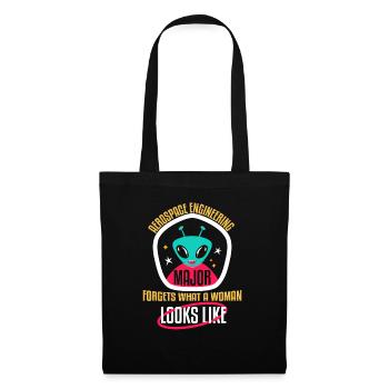 Aerospace Engineering Major Forgets - Tote Bag - black - Front