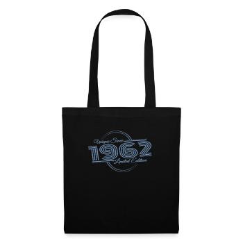 Unique depuis 1962 Anniversaire 60e anniversaire - Sac en tissu - noir - Devant