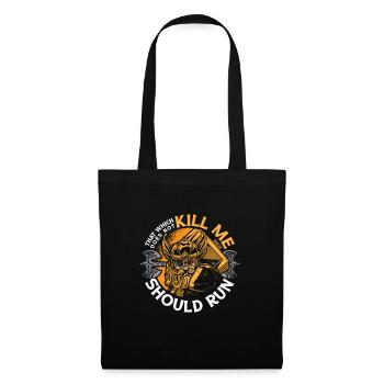 Norse Viking Mythology Design for Viking Warriors - Tote Bag - black - Front