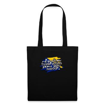 Balkan Bosnia Saying Flag Proud - Balkans - Tote Bag - black - Front