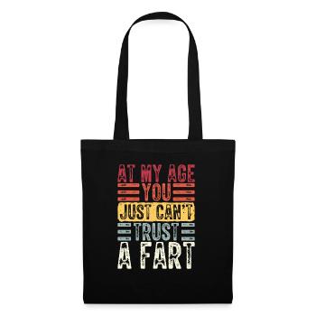 Motivant Drôle Ironique Style de vie sarcastique - Sac en tissu - noir - Devant