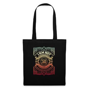 50-year-old jokes birthday gag for grandparents - Tote Bag - black - Front