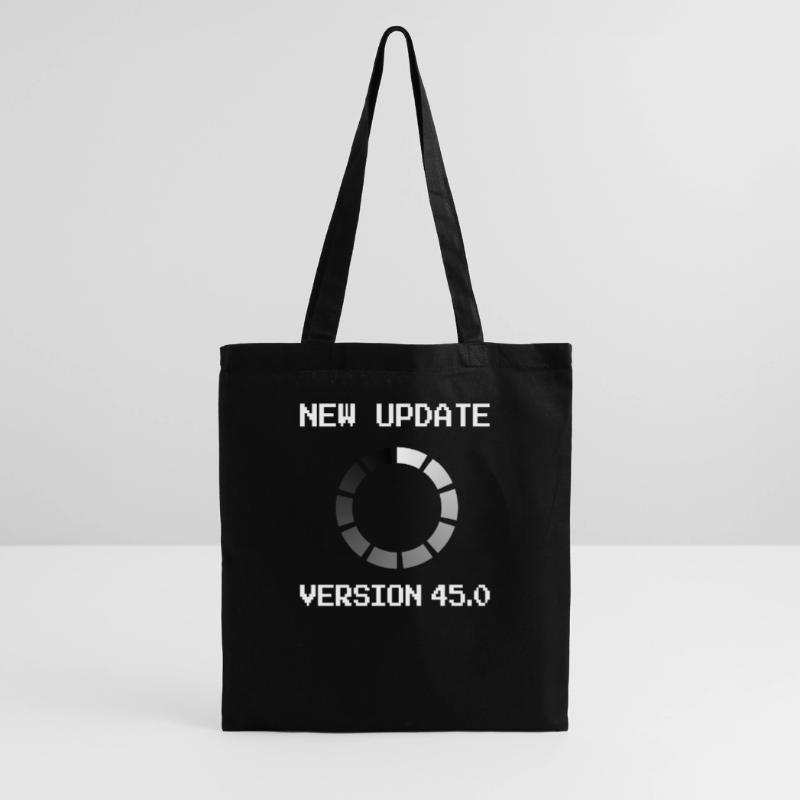 Programmierer 45. Geburtstag informatik Geschenk Stoffbeutel