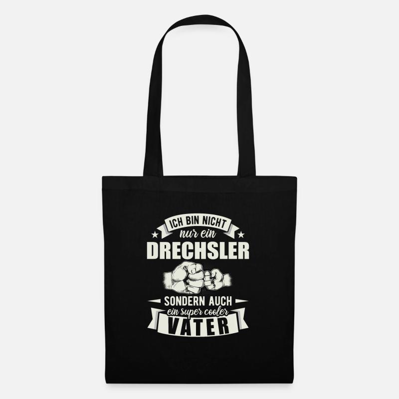 Drechsler - Stoffbeutel - Schwarz