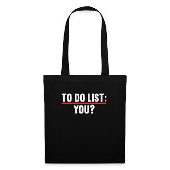 Mallorca Sauf Party Jersey To Do List You Malle - Tote Bag - black - Front
