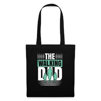 The Walking Dad Walker Cardio Exercise Fathers Day - Tote Bag - black - Front