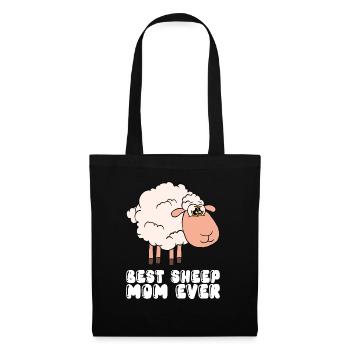 Best Sheep Mother Ever - Tote Bag - black - Front