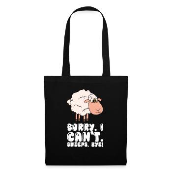 Sorry, I Can't Shear Bye - Tote Bag - black - Front