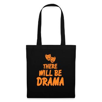 Il y aura drama Vintage Acting T-Shirt présent - Sac en tissu - noir - Devant