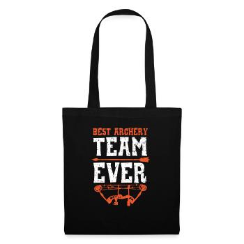 Best Archery Team Ever Shoot Arrows Archer Bowman - Tote Bag - black - Front