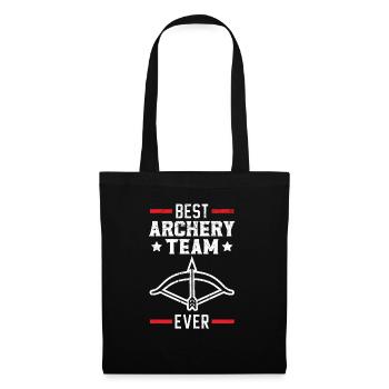 Best Archery Team Ever Shoot Arrows Archer Bowman - Tote Bag - black - Front