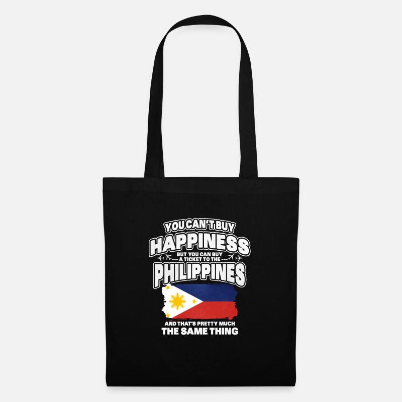 Philippines - Sac en tissu - noir