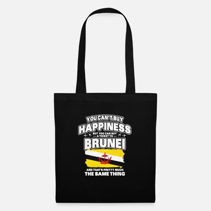 Brunei - Tote Bag - black