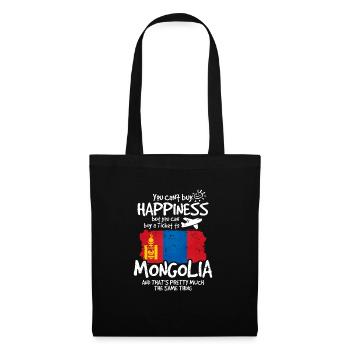 Mongolia - Tote Bag - black - Front