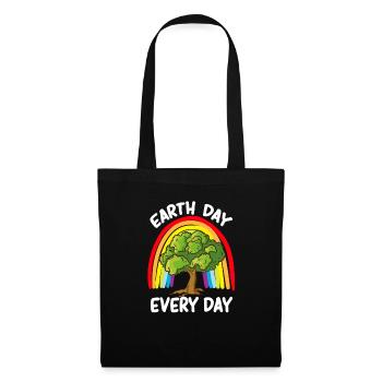 Earth Day Tag Erde Our Earth unsere Erde Planet - Tote Bag - black - Front