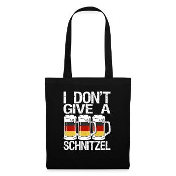 I don't give schnitzel funny Germans - Tote Bag - black - Front