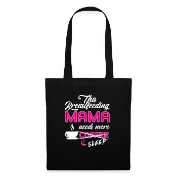 Breastfeeding Mom Mama Normalized Awareness - Tote Bag - black - Front
