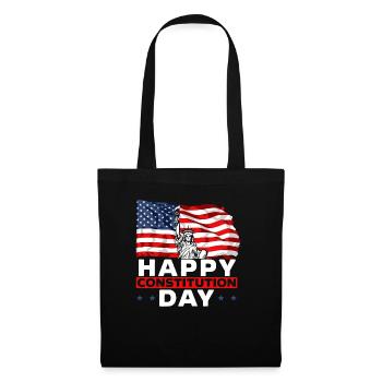 Happy Constitution Day New American USA America - Tote Bag - black - Front