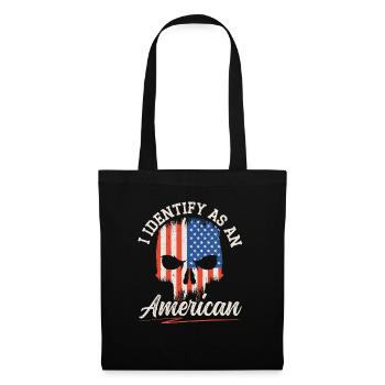 I Identify As An American USA Constitution Day - Tote Bag - black - Front