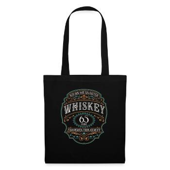 65 Jahre Ich bin wie guter Whisky 65. Geburtstag - Stoffbeutel - Schwarz - Vorne