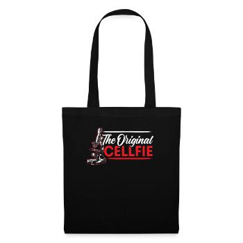 The Original Cellfie Science Lover Microbiology - Tote Bag - black - Front
