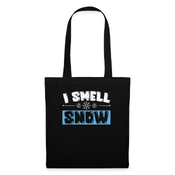 I Smell Snow Lover Ice Cold Snowy Winter Season - Tote Bag - black - Front